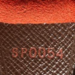 Pre Owned Louis Vuitton Damier Ebene Canvas Marais Bucket Bag