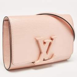 Pre Owned Louis Vuitton Peach Epi Leather Louise PM Bag