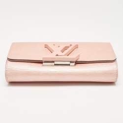Pre Owned Louis Vuitton Peach Epi Leather Louise PM Bag