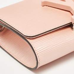 Pre Owned Louis Vuitton Peach Epi Leather Louise PM Bag