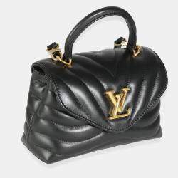 Louis Vuitton Black Calfskin Hold Me New Wave Shoulder Bag