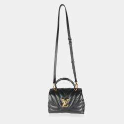 Louis Vuitton Black Calfskin Hold Me New Wave Shoulder Bag