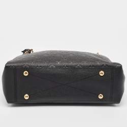 Pre Owned Louis Vuitton Black Monogram Empreinte Leather Surene MM Bag