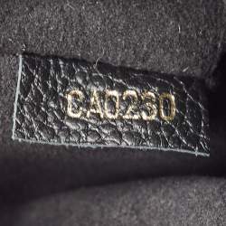 Pre Owned Louis Vuitton Black Monogram Empreinte Leather Surene MM Bag