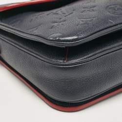 مملوكة مسبقًا Louis Vuitton Blue Monogram Empreinte Leather Pochette Metis Bag