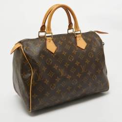 Pre Owned Louis Vuitton Monogram Canvas Speedy 30 Bag