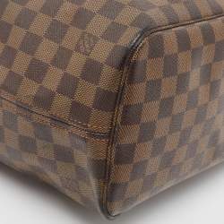 Louis Vuitton Damier Ebene Canvas Neverfull MM Bag