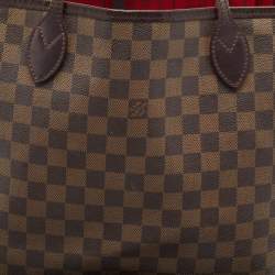 Louis Vuitton Damier Ebene Canvas Neverfull MM Bag