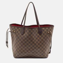 Louis Vuitton Damier Ebene Canvas Neverfull MM Bag