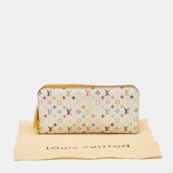 Louis Vuitton White/Multicolor Monogram Canvas Insolite Wallet