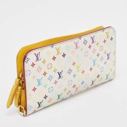 Louis Vuitton White/Multicolor Monogram Canvas Insolite Wallet