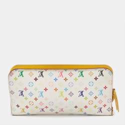 Louis Vuitton White/Multicolor Monogram Canvas Insolite Wallet