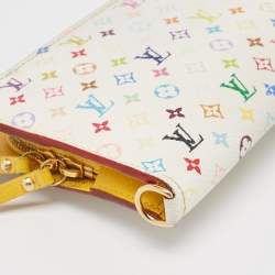 Louis Vuitton White/Multicolor Monogram Canvas Insolite Wallet