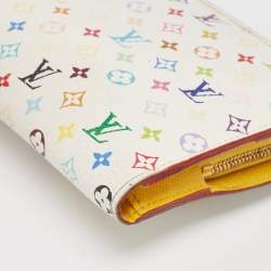 Louis Vuitton White/Multicolor Monogram Canvas Insolite Wallet