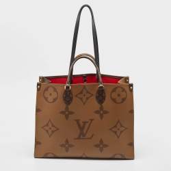 Louis Vuitton Monogram Reverse Giant Canvas OnTheGo GM Bag