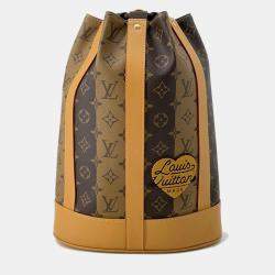 Louis Vuitton x Nigo Brown Monogram Reverse Randonnee Backpack