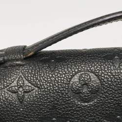 Pre Owned Louis Vuitton Black Monogram Empreinte Pochette Metis Shoulder Bag
