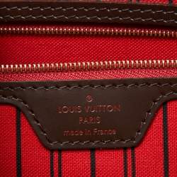 Louis Vuitton Damier Ebene Canvas Neverfull GM Bag