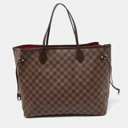 Louis Vuitton Damier Ebene Canvas Neverfull GM Bag
