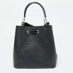 Louis Vuitton Black Epi Leather NeoNoe MM Bag