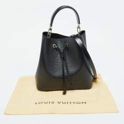 Louis Vuitton Black Epi Leather NeoNoe MM Bag