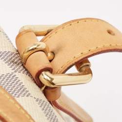 Pre Owned Louis Vuitton Damier Azur Canvas Hampstead MM Bag