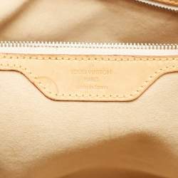 Pre Owned Louis Vuitton Damier Azur Canvas Hampstead MM Bag