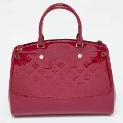 Louis Vuitton Griotte Monogram Vernis Brea MM NM Bag