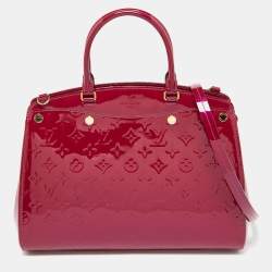 Louis Vuitton Griotte Monogram Vernis Brea MM NM Bag