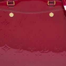 Louis Vuitton Griotte Monogram Vernis Brea MM NM Bag