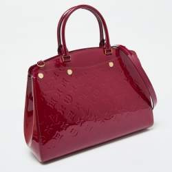 Louis Vuitton Griotte Monogram Vernis Brea MM NM Bag