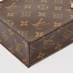 Pre Owned Louis Vuitton Monogram Canvas Petit Sac Plat Bag