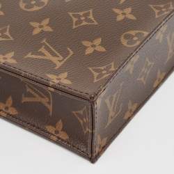Pre Owned Louis Vuitton Monogram Canvas Petit Sac Plat Bag