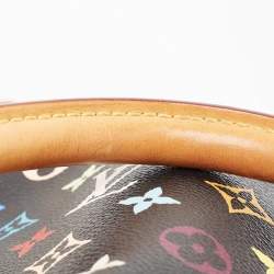 Pre Owned Louis Vuitton Black Monogram Multicolore Canvas Speedy 30 Bag