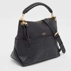 Louis Vuitton Black Monogram Empreinte Leather Maida Bag