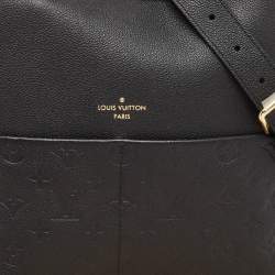 Louis Vuitton Black Monogram Empreinte Leather Maida Bag