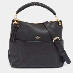 Louis Vuitton Black Monogram Empreinte Leather Maida Bag