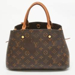 Louis Vuitton Monogram Canvas and Leather Montaigne BB Bag