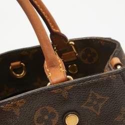 Louis Vuitton Monogram Canvas and Leather Montaigne BB Bag