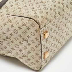 Louis Vuitton Beige/Brown Monogram Mini Lin Canvas Josephine GM Bag