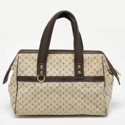 Louis Vuitton Beige/Brown Monogram Mini Lin Canvas Josephine GM Bag