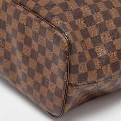 Louis Vuitton Damier Ebene Canvas Neverfull MM Bag