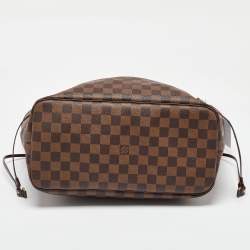 Louis Vuitton Damier Ebene Canvas Neverfull MM Bag