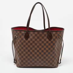 Louis Vuitton Damier Ebene Canvas Neverfull MM Bag