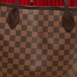 Louis Vuitton Damier Ebene Canvas Neverfull MM Bag