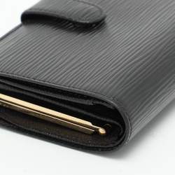 Louis Vuitton Black Epi Leather Wallet