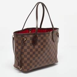 Louis Vuitton Damier Ebene Canvas Neverfull PM Bag