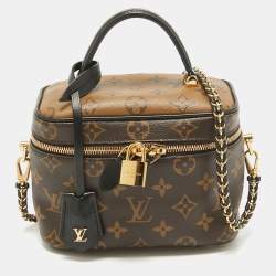 Pre Owned Louis Vuitton Monogram/Reverse Monogram Canvas Vanity PM