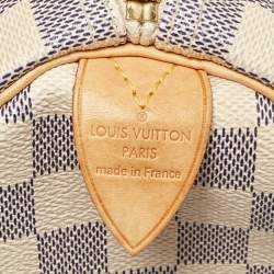 Pre Owned Louis Vuitton Damier Azur Canvas Speedy 25 Bag