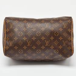 Pre Owned Louis Vuitton Monogram Canvas Speedy 30 Bag